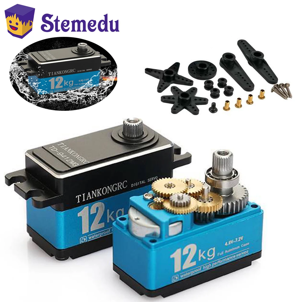 Servo Motor Sg90 - TD-9412MG 하이 토크 풀 메탈 디지털