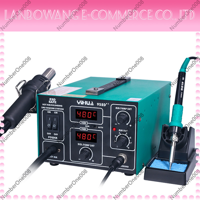 Hot Air Rework Station - 852D+ 2-in-1 디지털 열풍 리워크 스테이션