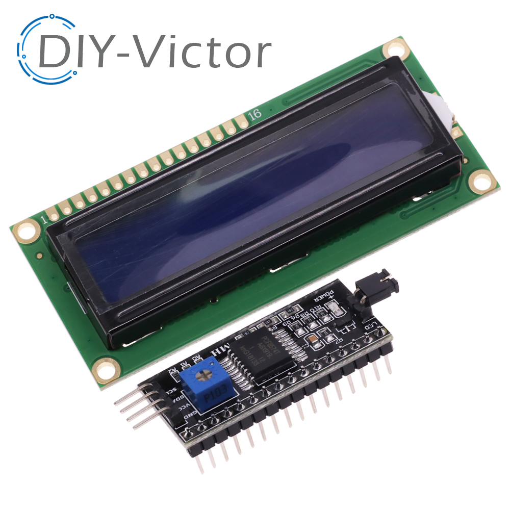 I2C Lcd Display - Arduino 문자 LCD용 1602 16x2 HD44780