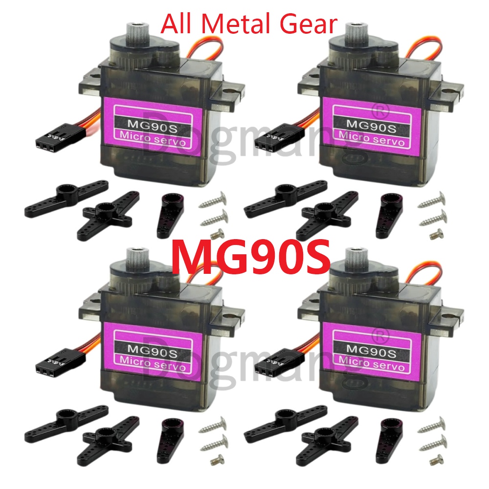 Servo Motor Sg90 - MG90S 서보 1/2/4/10/20/50 Pcs 모든 메탈