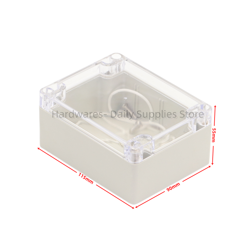 Diy Electronics Box - 1pc 115x90x55mm 방수 플라스틱 인클로저 케이스