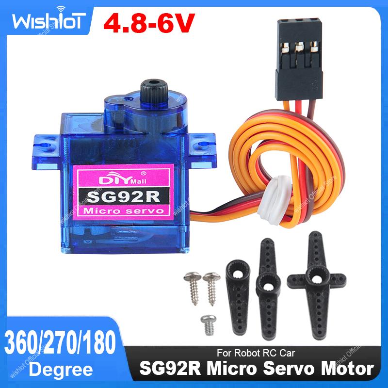 Servo Motor Sg90 - SG92R 마이크로 서보 모터 4.8-6V 360/270/180