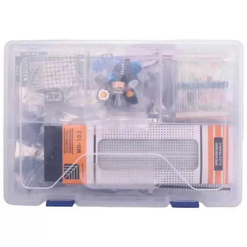 스테퍼 모터 학습 세트가 포함된 Arduino UNO  - Diy Electronics Box 리뷰 및 가격