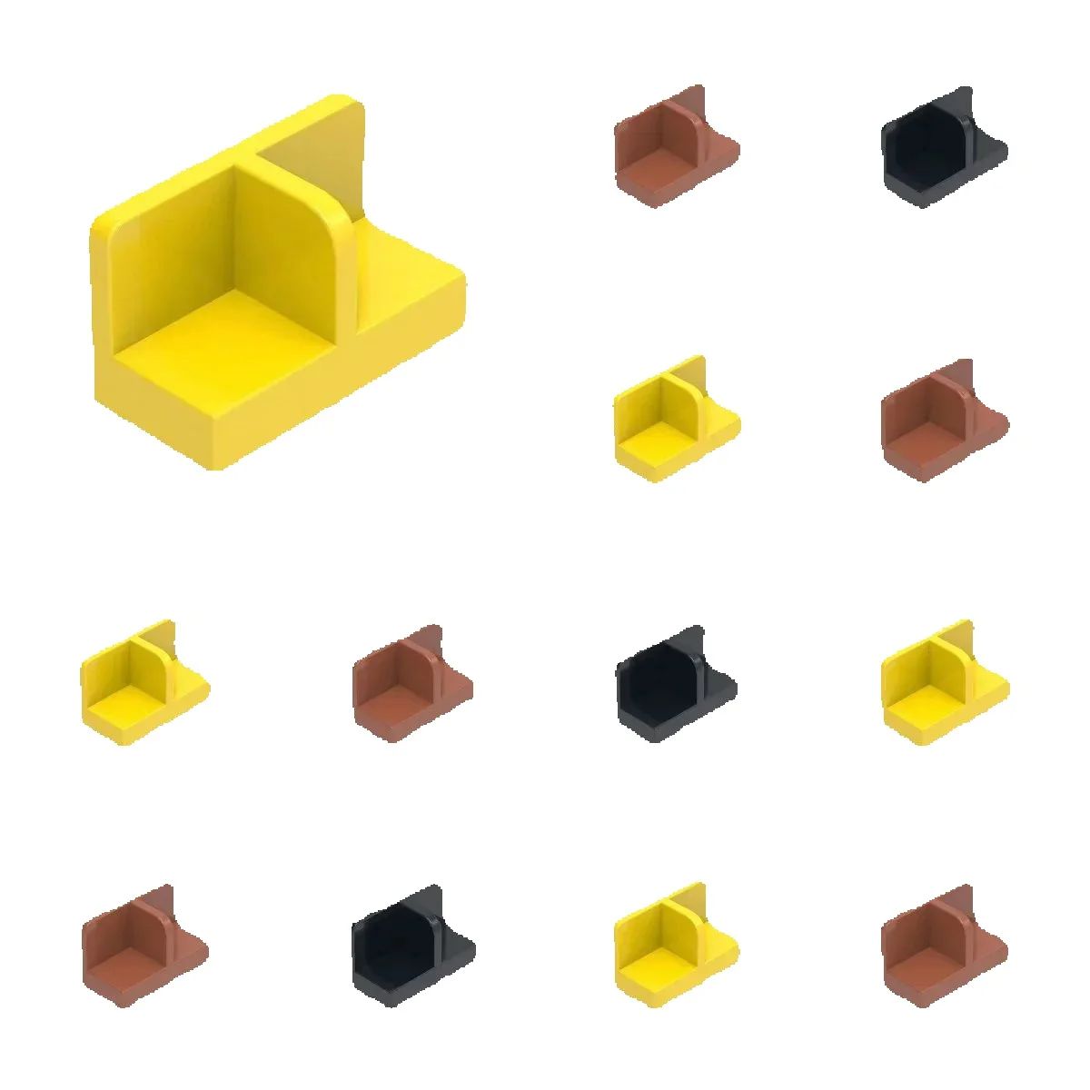 50개 93095 18971 패널 1 x 2 x 1 둥 - Diy Lego Electronics 리뷰 및 가격