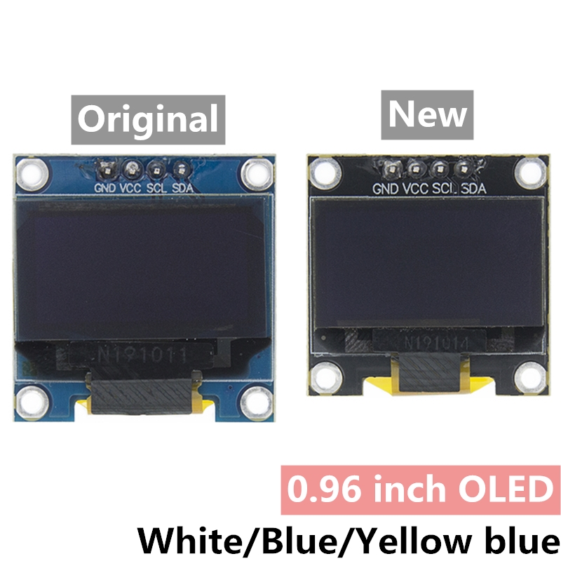 0.96 인치 IIC 직렬 4핀 흰색/파란색/노란색 파 - I2C Lcd Display 리뷰 및 가격