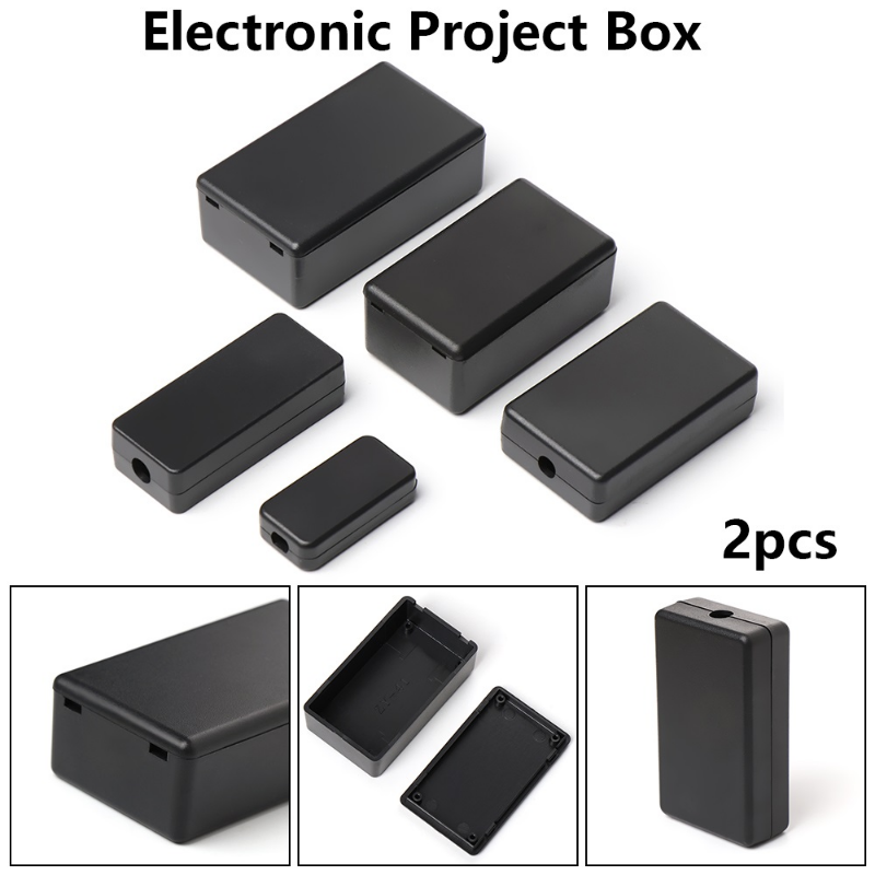 2PCS 새로운 고품질 플라스틱 방수 블랙 박스 DIY - Diy Electronics Box 리뷰 및 가격