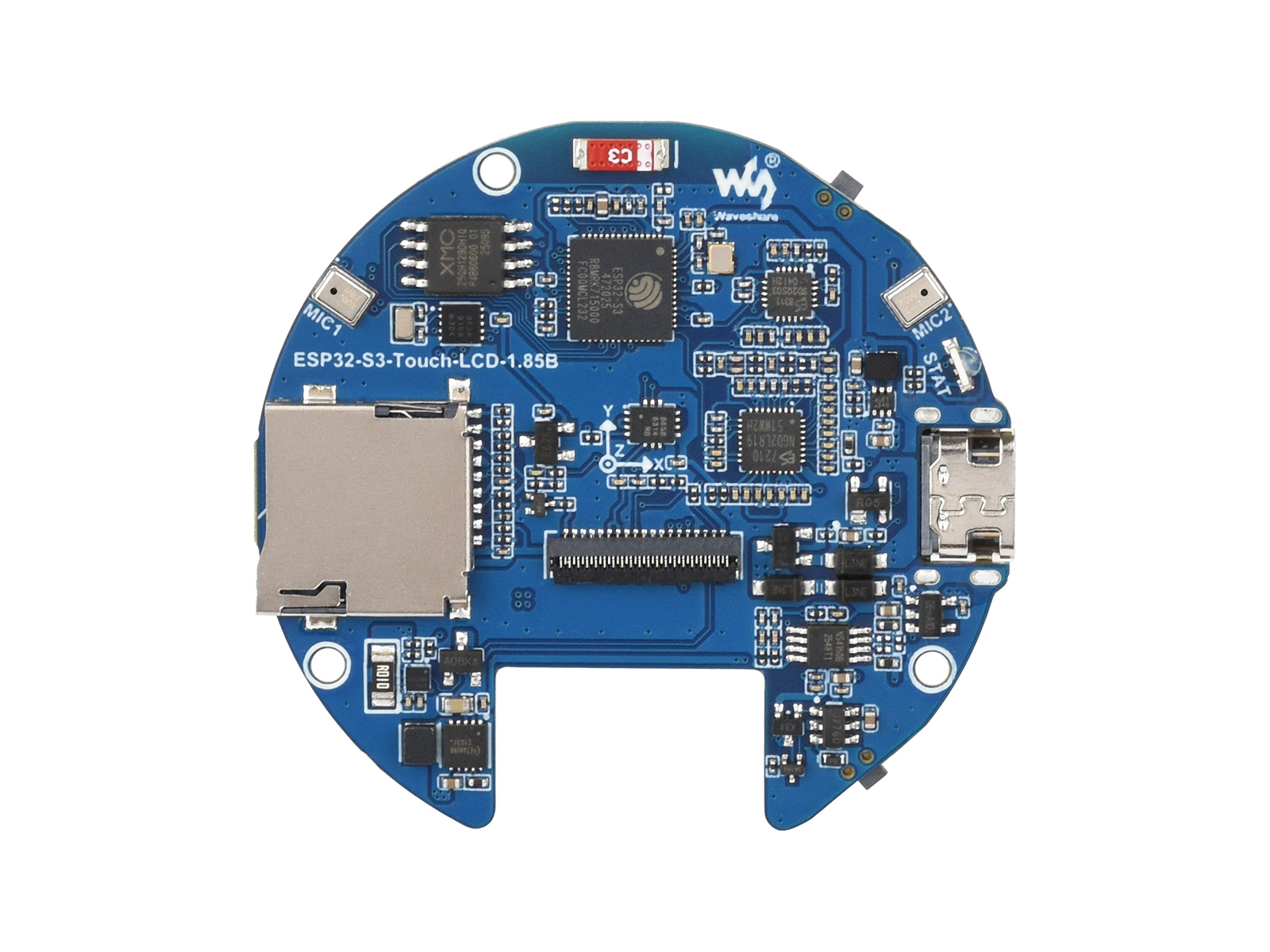 ESP32-S3 1.85인치 LCD 정전식 터치 디스플 - Diy Electronics Online 리뷰 및 가격
