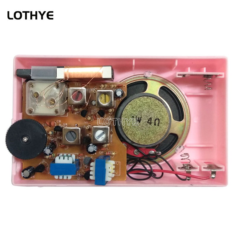 AM 라디오 조립 제작 키트, 슈퍼헤테로다인 7 관 라 - Diy Electronics For Beginners 리뷰 및 가격