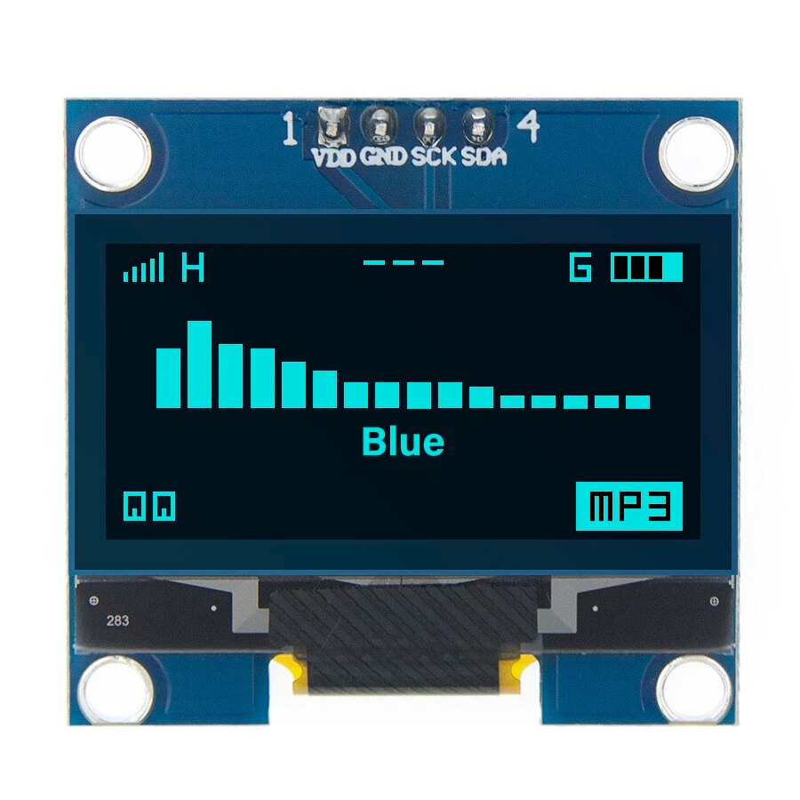 텐스타 로봇 OLED 디스플레이 모듈, 화이트 블루 컬 - I2C Lcd Display 리뷰 및 가격