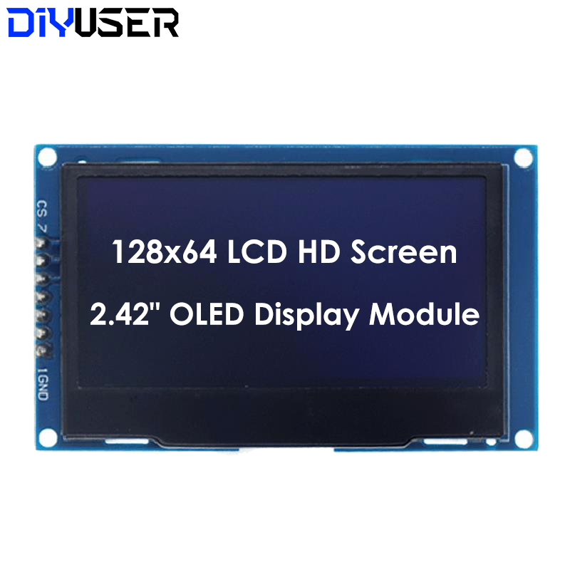 DIYUSER 2.4인치 2.42인치 128x64 OL - I2C Lcd Display 리뷰 및 가격