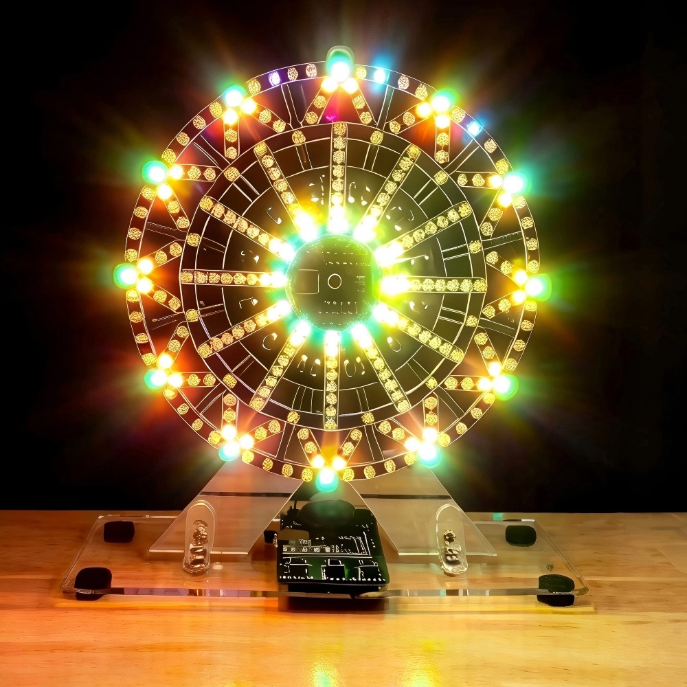 DIY 전자 키트 LED 조명 뮤지컬 관람차 DIY 납 - Diy Electronics For Beginners 리뷰 및 가격
