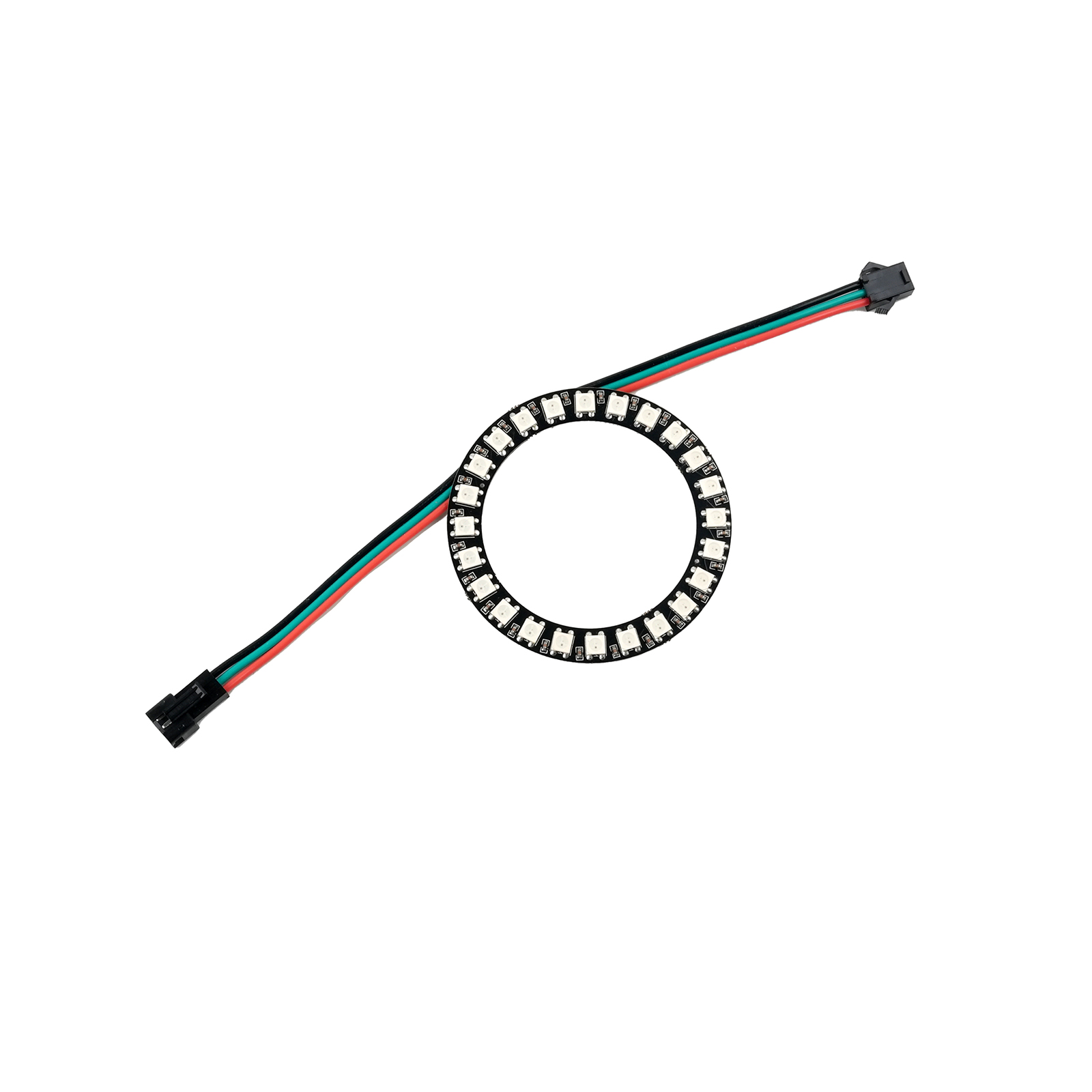 스마트 WS2812B 24LED 링 라이트, DC5V, - Diy Electronics Address 리뷰 및 가격
