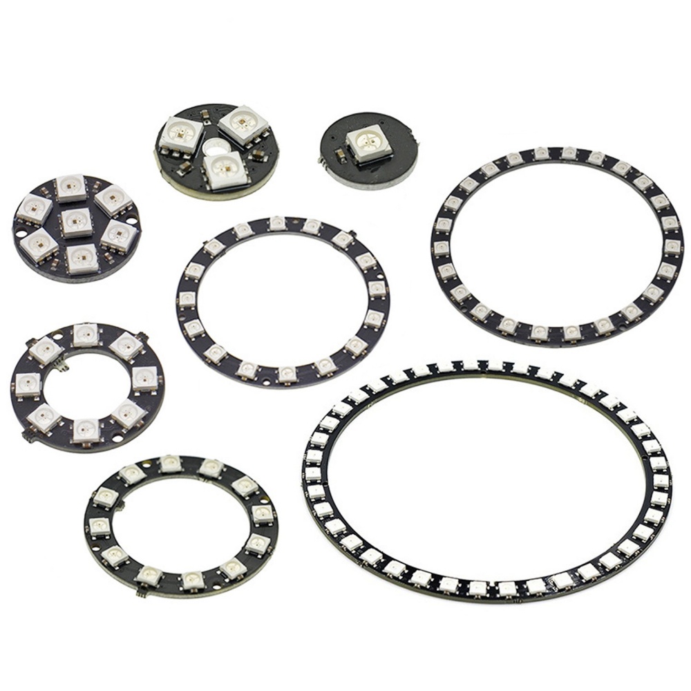스마트 RGB LED 링, 개별 제어 가능한 픽셀 조명 - Diy Electronics Address 리뷰 및 가격