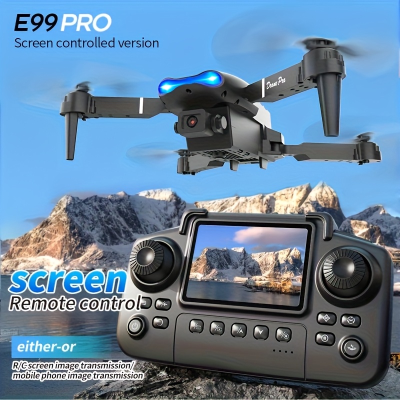 E99 PRO MAX: 듀얼 HD 카메라, 화면이 있는 - Diy Rc Electronics 리뷰 및 가격