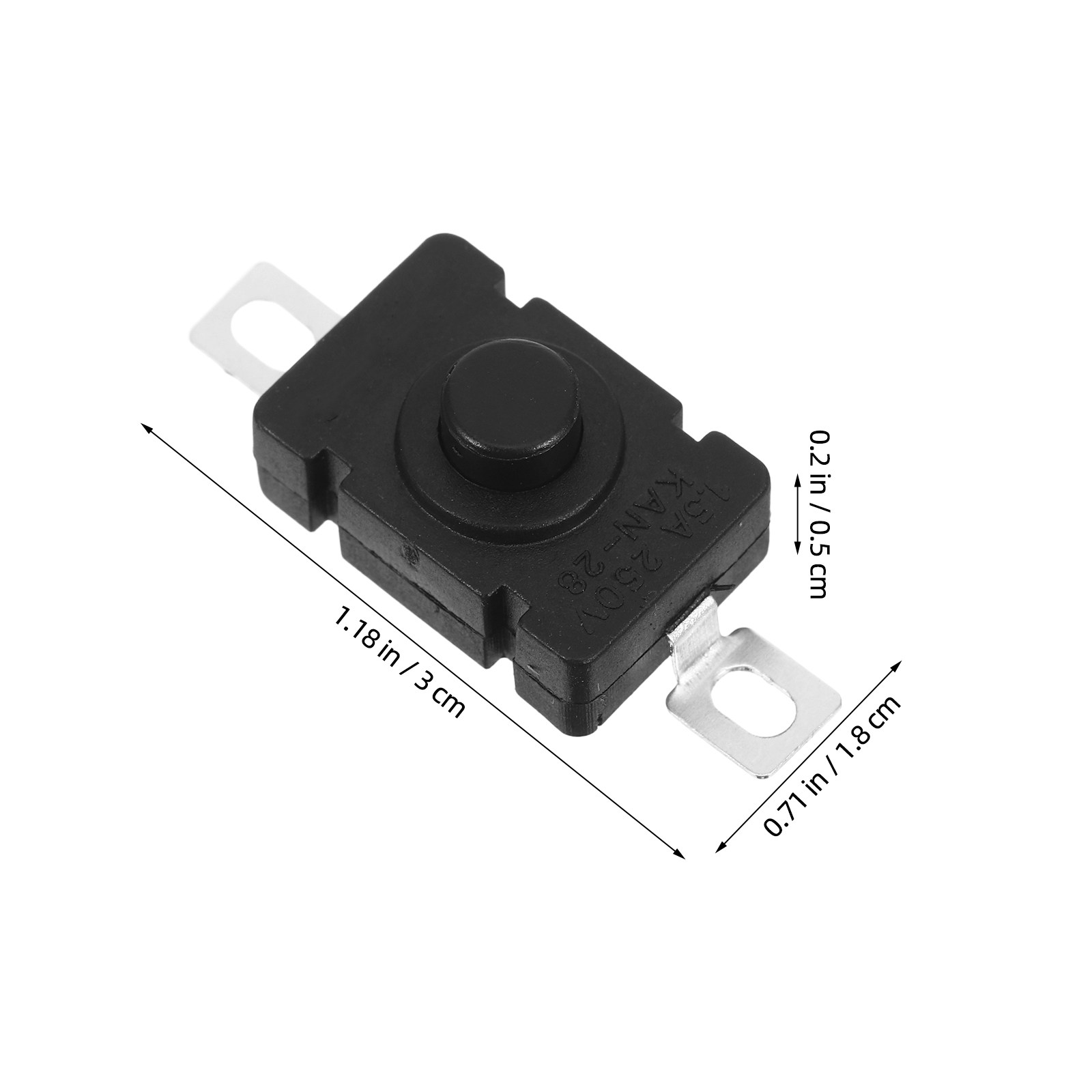 20개입 배터리 박스용 자가 잠금식 푸시 버튼, 전선  - Diy Electronics Box 리뷰 및 가격