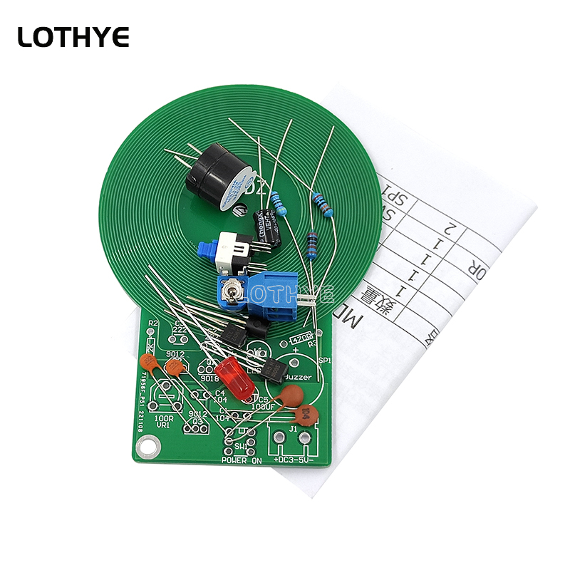 DC 3V-5V 금속 탐지기 키트 DIY 전자 키트 6 - Diy Electronics For Beginners 리뷰 및 가격