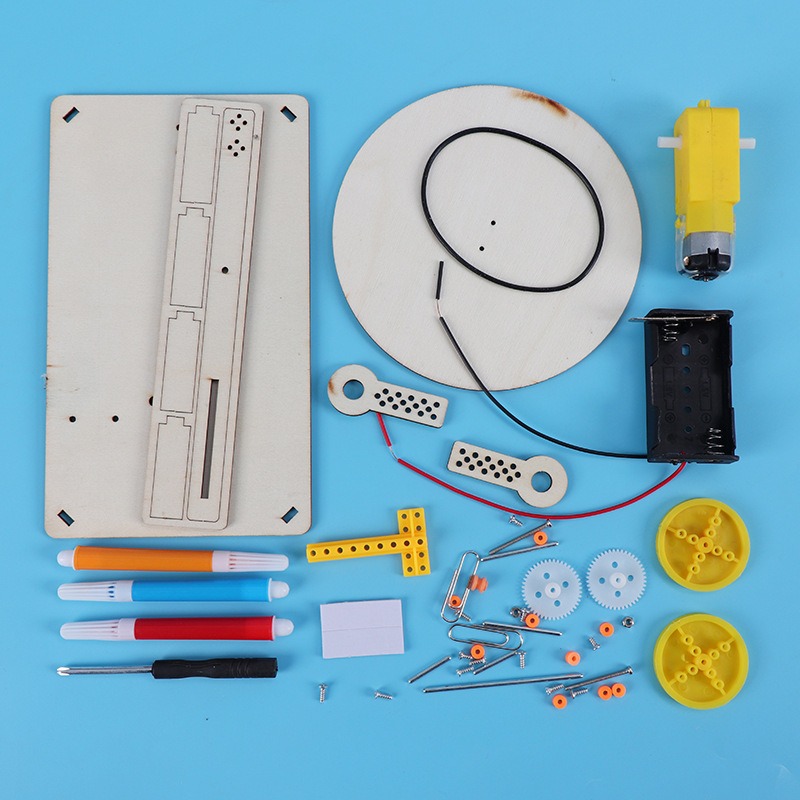 1-3Pcs DIY 나무 전기 플로터 드로잉 로봇 장난 - Diy Electronics For Beginners 리뷰 및 가격
