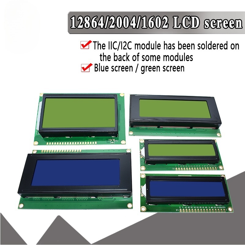 LCD 1602 2004 모듈 블루 그린 스크린 아두이 - I2C Lcd Display 리뷰 및 가격