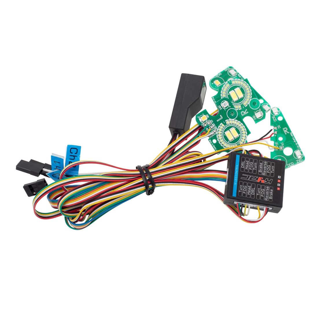 LED 조명 시스템 전방 및 후방 램프 그룹, 트랙사스 - Diy Rc Electronics 리뷰 및 가격