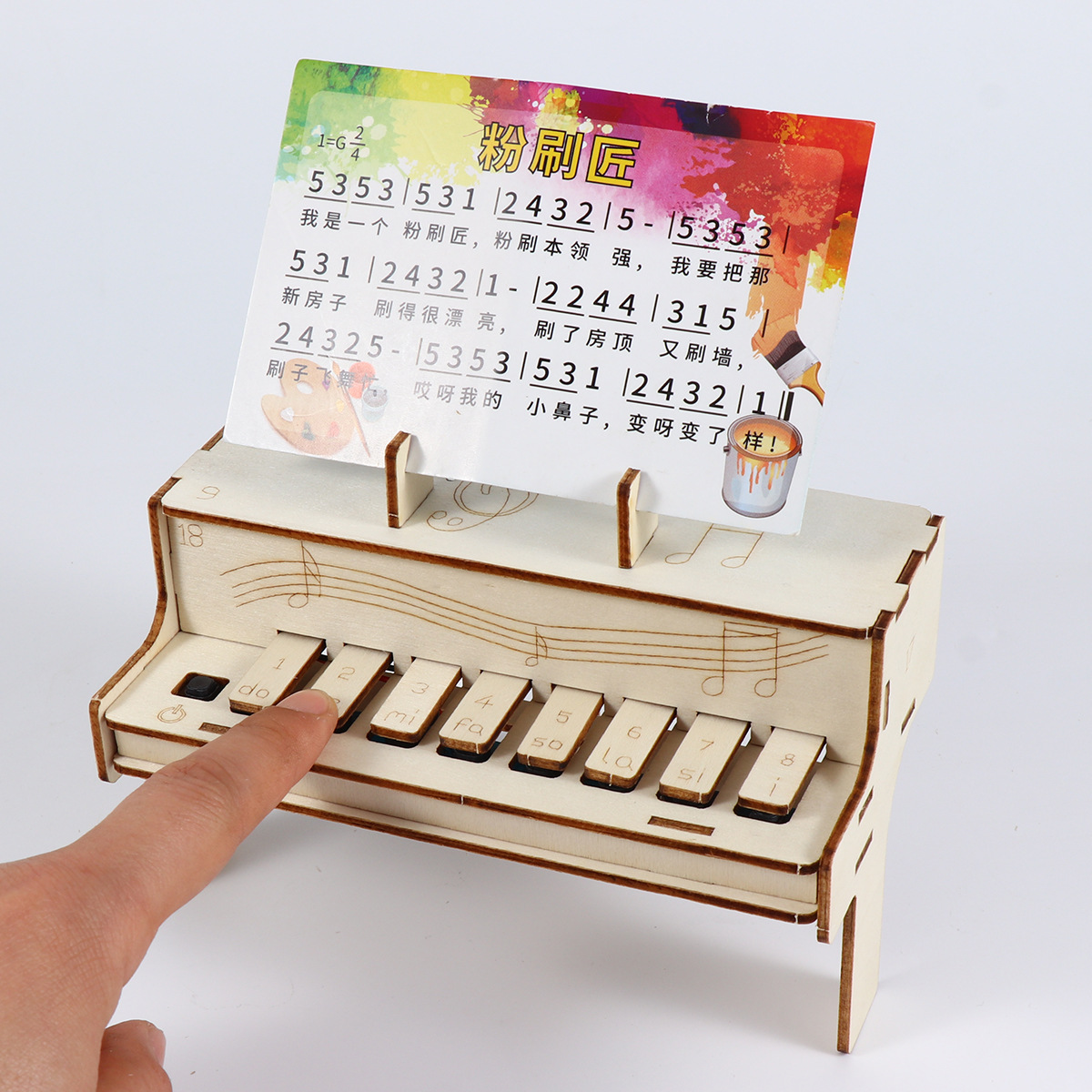 DIY 나무 전자 피아노 모델 STEM 조립 키트 물리 - Diy Electronics For Beginners 리뷰 및 가격