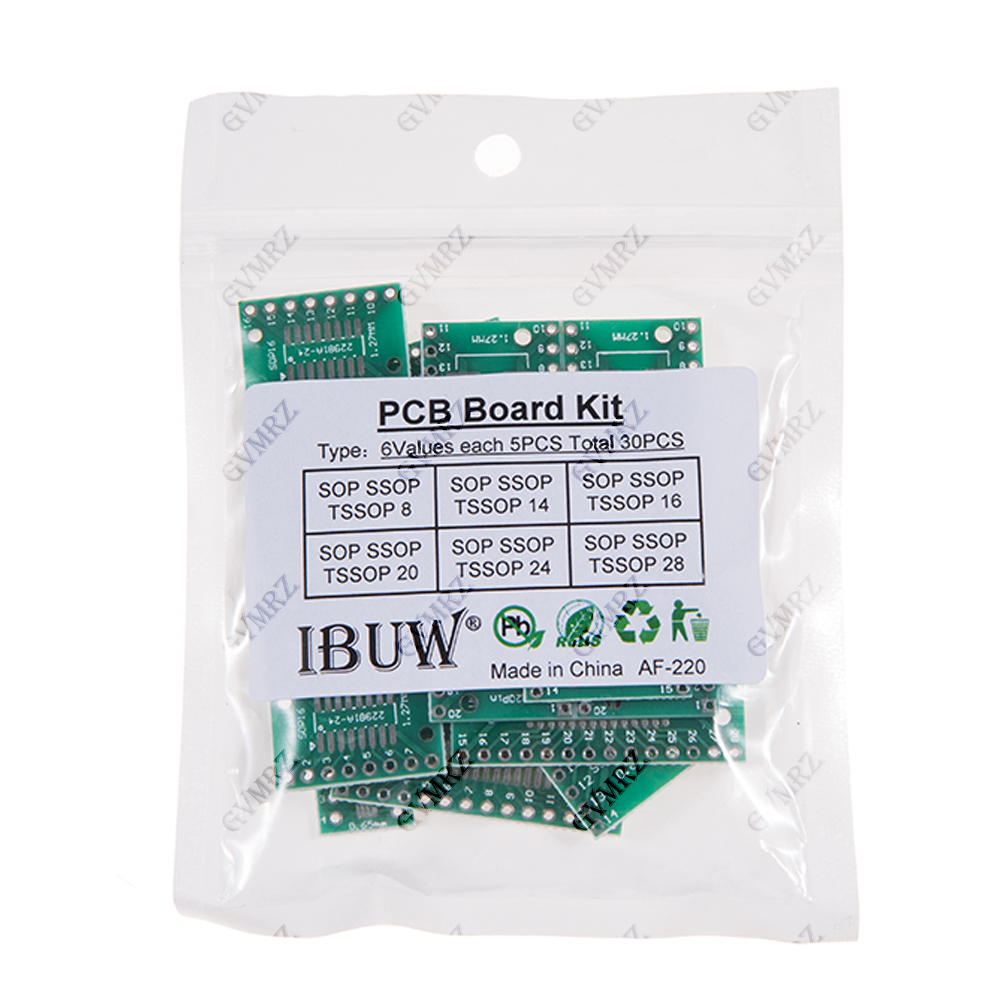 30PCS 6가지 값 SOP SSOP TSSOP PCB - Diy Electronics For Beginners 리뷰 및 가격