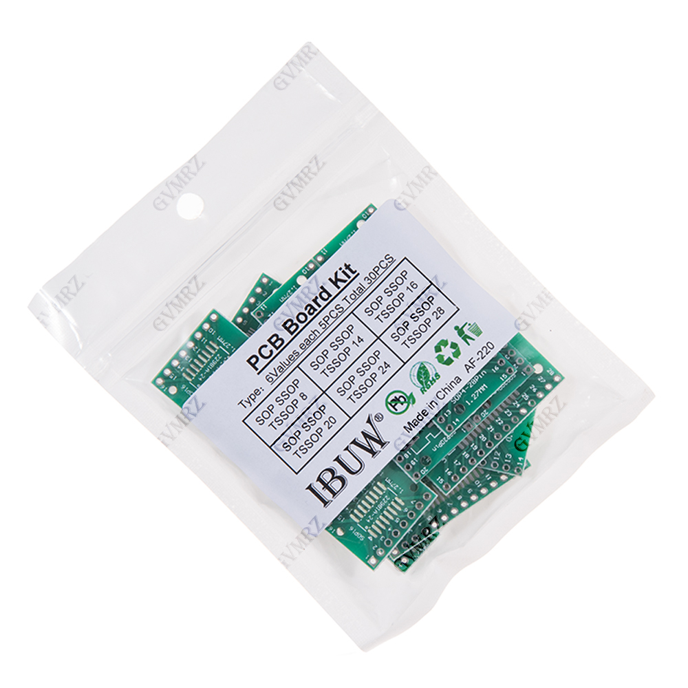 30PCS 6가지 값 SOP SSOP TSSOP PCB - Diy Electronics For Beginners 리뷰 및 가격