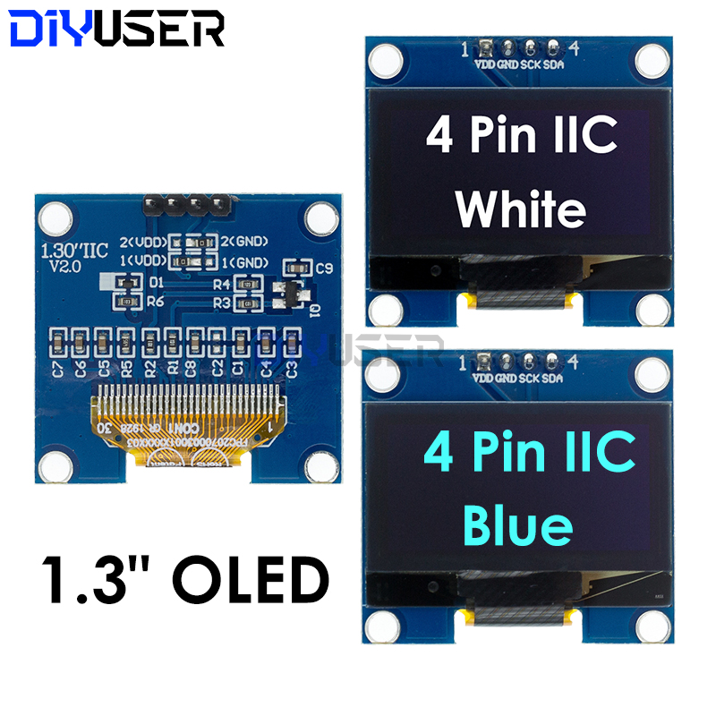 DIYUSER 1.3인치 IIC OLED 디스플레이 모 - I2C Lcd Display 리뷰 및 가격