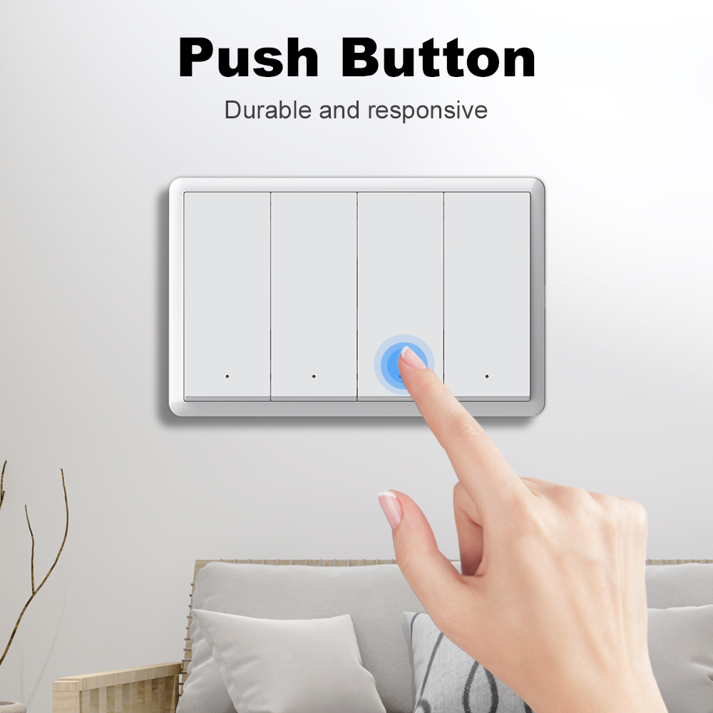 MANHOT ZigBee3.0 스마트 스위치 중성선 없 - Push Button Tactile 리뷰 및 가격