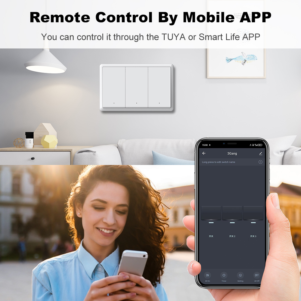 MANHOT ZigBee3.0 스마트 스위치 중성선 없 - Push Button Tactile 리뷰 및 가격