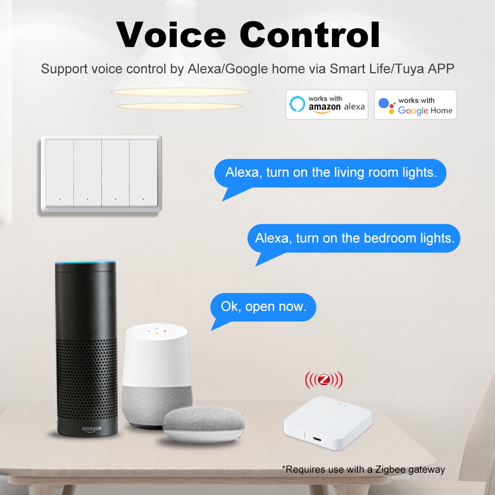 MANHOT ZigBee3.0 스마트 스위치 중성선 없 - Push Button Tactile 리뷰 및 가격